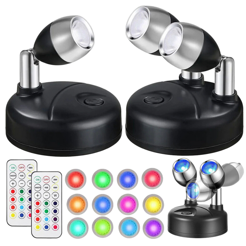 Spot Flexível Led com Controle Remoto Sem Fio