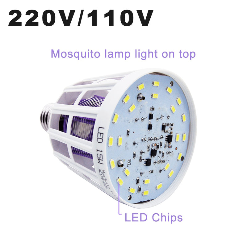 Lâmpada Led Repelente 15W - 110V/220V