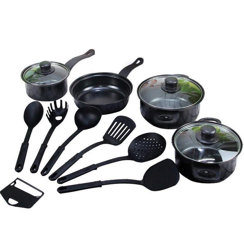 Kit de Cozinha s 13 peças Panelas Antiaderente