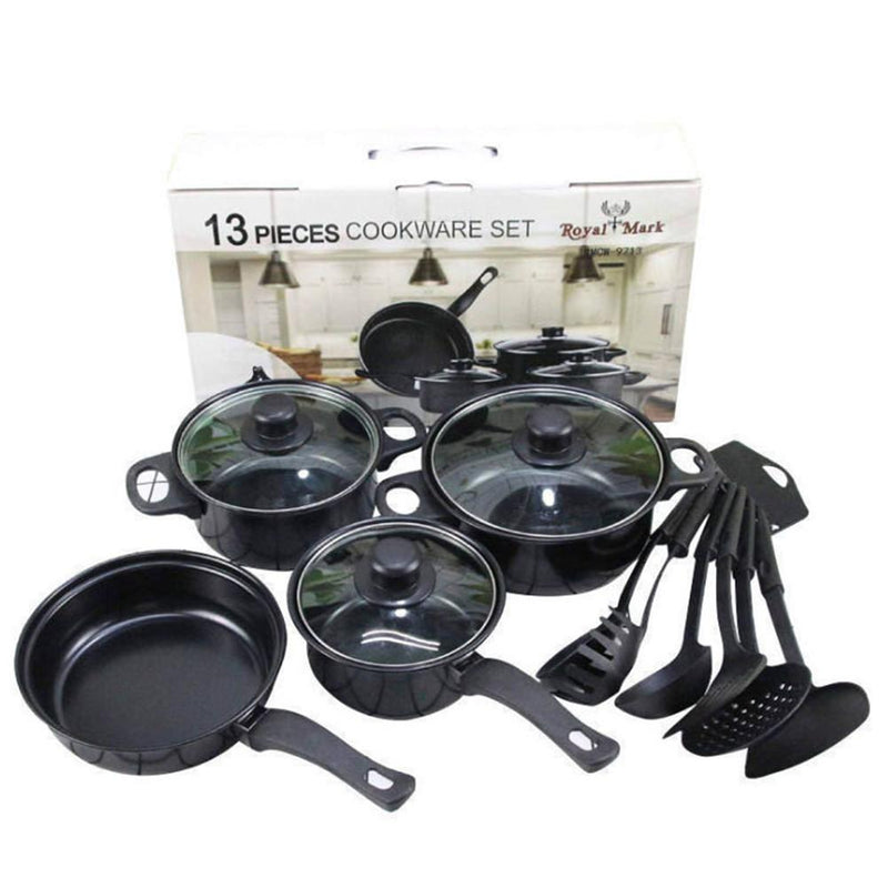 Kit de Cozinha s 13 peças Panelas Antiaderente